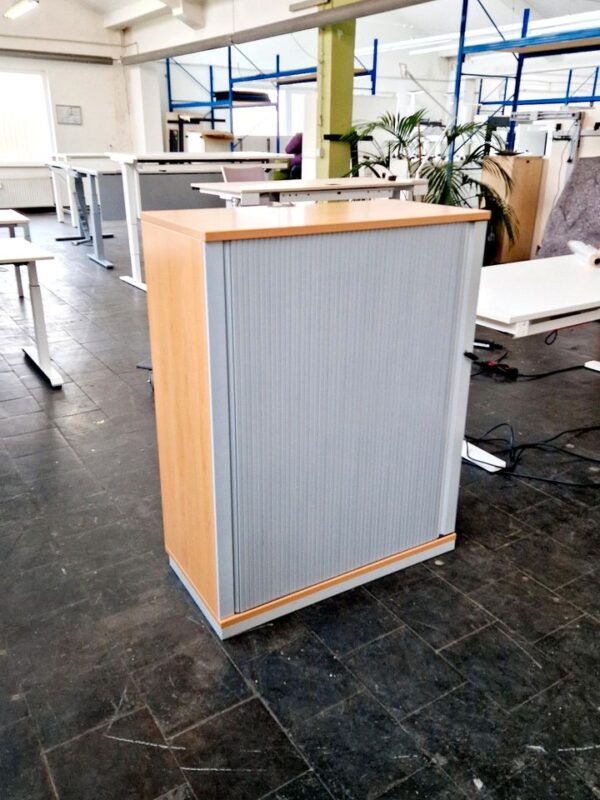 Büromöbel gebraucht, Jalousienschrank abschließbar, Steelcase*