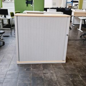 Büromöbel gebraucht, Jalousienschrank Werndl, Ahorn*