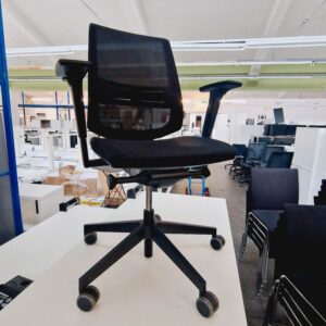 Drehstuhl, Profim Light Up, Ergonomischer Drehstuhl mit Netzrücke