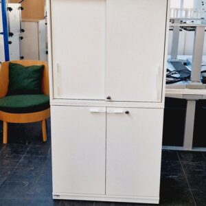 Sideboard, Nowy Styl, Flügel/-Schiebetürenschränke, weiß, abschli