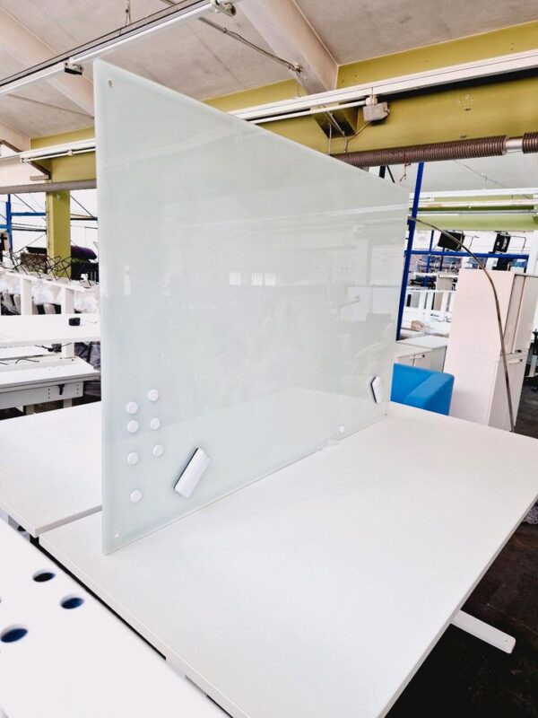 Glasboard, Whiteboard magnetisch, 150x100 cm