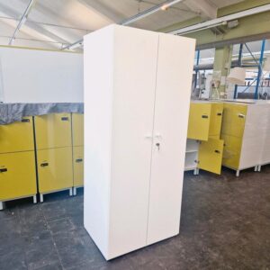 Büromöbel gebraucht, Aktenschrank 5 OH, König+Neurath, weiß*