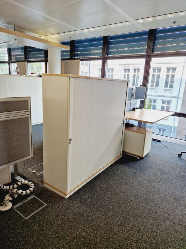 Sideboard,4 Ordnerhöhen,weiß,Sedus, große Menge verfügbar*