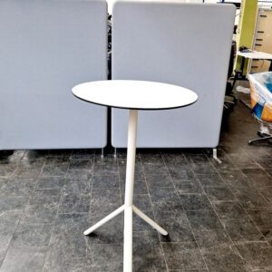 Büromöbel gebraucht, Stehtisch Miura Ø70, weiß*