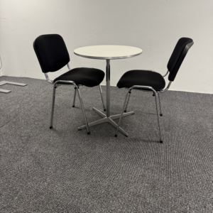 Fritz Hansen Circular Tisch Ø75 cm weiß – runder Besprechungs- & Loungetisch