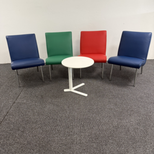 Walter Knoll Leder Lounge- und Besucherstuhl für Empfang & Wartebereich